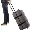 4152nCK2-DL._AC_.jpg Dakine Sac de voyage à roulettes Split Roller, 75 litres, poches spacieuses avec rangements - Bagage robuste, sac à roulettes et sac de sport