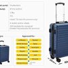 415hrFZBPL._AC_.jpg Amazon Basics Bagage rigide à roulettes - 55 cm Taille cabine, Bleu marine, Approuvé par la plupart des compagnies aériennes low cost