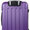 416DsxVZL._AC_.jpg Arebos ECO Valise de Voyage à roulettes Rigide Valise de Transport M - L - XL | Lilas | L