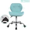 416NX2djWBL._AC_.jpg Chaise de bureau informatique rembourrée réglable en hauteur et pivotante pour maison et bureau