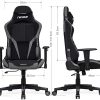 418OFm9duqS._AC_.jpg Intimate WM Heart Fauteuil Gaming Tissu, Chaise Gamer Ergonomique, Chaise de Bureau Tissu Dossier Haut, Siège Gaming Inclinable Réglable,Siege Gaming avec Appui-Tête, Support Lombaire (Noir Gris)