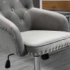 418yplOcQ1S._AC_.jpg Fauteuil de bureau chaise de bureau pivotant hauteur réglable 54L x 71l x 94-110H cm velours gris