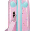 4199YWMulHL._AC_.jpg Disney Minnie Mermaid Valise Enfant Rose 50x38x20 cms Rigide Polyester Serrure à combinaison 34L 2,1Kgs 4 roues Bagage à main