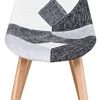 41BNAc4evtL._AC_.jpg Uderkiny Lot de 4 Chaises Chaise de Salle à Manger Patchwork Chaise de Style Nordique pour la Cuisine la Salle à Manger Le Salon et Le Restaurant (Gris)