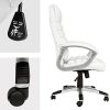 41Bk9QfytL._AC_.jpg TecTake Chaise de Bureau Fauteuil de Direction Hauteur réglable | Design ondulé | diverses Couleurs au Choix (Blanc | no. 402151)