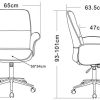 41DKme2pJML._AC_.jpg SixBros. Chaise de Bureau Gris 0704M/2488