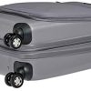 Amazon Basics - Ballard - Valise hybride à roulettes pivotantes - 51 cm, Gris