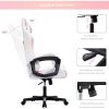 41EHyHbf-hS._AC_.jpg IntimaTe WM Heart Chaise Gaming Ergonomique, Siege Gamer Pivotant, Dossier Haut, Assise Rembourrée, Racing Chaise Fauteuil de Bureau avec Appui-tête et Soutien Lombaire Ajustables, Rose