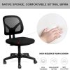 41FQ-F78FxL._AC_.jpg Hbada Chaise de Bureau en Maille, Fauteuil de Bureau Ergonomique, Chaise Pivotante à roulettes, Siege de Bureau à Dossier Bas, Hauteur Réglable, Noir