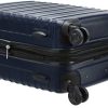 Amazon Basics Valise rigide et solide, de qualité supérieure, 56 cm - Bleu