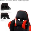 41HcsDnHCZL._AC_.jpg IntimaTe WM Heart Chaise Gaming avec Repose-Pieds, Siège Gamer en Similicuir, Chaise de Bureau Ergonomique, Fauteuil Gamer Inclinable, avec Appui-tête Soutien Lombaire et Accoudoirs Réglables, Rouge
