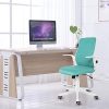 41IJqO-1KTS._AC_.jpg YU YUSING Chaise de Bureau Fauteuil Siège Ergonomique avec Accoudoirs Pliables, Dossier Inclinable, Support Lombaire, Pivotant à 360 °,Hauteur Réglable, Vert