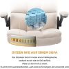 41KvB71EvwS._AC_.jpg Yamasoro Chaise de bureau ergonomique avec accoudoirs rabattables, hauteur réglable à 360°, chaise de bureau avec support lombaire réglable, chaise de bureau en velours (Beige)