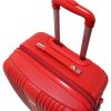 41NGAHl6lPL._AC_.jpg Valise Moyenne 65cm - Trolley ALISTAIR Airo - ABS Ultra Légère - Marque française - Garantie 2 Ans - SAV en France - Rouge