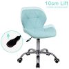 41PhXkDxD3L._AC_.jpg Chaise de bureau informatique rembourrée réglable en hauteur et pivotante pour maison et bureau
