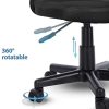 41QSlgU6kXL._AC_.jpg TRESKO® Chaise Fauteuil siège de Bureau Ergonomique, de 7 Couleurs différentes, Lift SGS contrôlé (Noir)