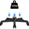41R45TV3JEL._AC_.jpg Yaheetech Chaise de Bureau Hauteur Réglable Fauteuil de Bureau en Similicuir Siège Rembourrée Rotation à 360°