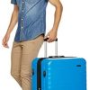 41Rw1TOB7aL._AC_.jpg Amazon Basics Valise de voyage à roulettes pivotantes, Bleu clair, 78 cm