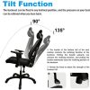 41SOJHmMWYS._AC_.jpg Aiivsit Chaise de Bureau Ergonomique Fauteuil Bureau Support Lombaire réglable Pieds Amovibles Appuie-tête réglable 2D Fonction d'inclinaison verrouillable, Capacité Maximale 150kg