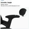 41SyCNbNzdL._AC_.jpg Hbada Chaise de Bureau Ergonomique avec Support Lombaire, Siège de Bureau en Maille, Fauteuil avec Accoudoir et Hauteur Réglable, Noir