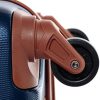 41TMbBIFgmL._AC_.jpg FERGÉ Lot de 3 valises rigides à 4 roulettes doublées Milano Ensemble de Bagages, Ultra léger, empilables mallete Trolley Voyage Bleu