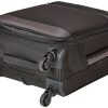 41VLRkjTrgL._AC_.jpg Amazon Basics Valise souple à roulettes pivotantes, 53 cm, Bagage à main/Taille cabine, Noir