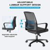 41YgtU6X0S._AC_.jpg BASETBL Chaise Bureau, Fauteuil Bureau avec Soutien Lombaire Réglable, Chaise Ergonomique Réglable en Hauteur, Siege Inclinable en Maille Respirante, Charge Maximale 150kg