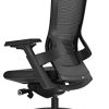 41ZqkF3zBcL._AC_.jpg Chaise de Bureau Ergonomique avec Profondeur du Coussin Réglable|Hauteur de L'appui-tête Réglable|Support Lombaire Réglable|Accoudoirs 3D|L'élasticité & L'angle d'inclinaison du Dossier sont Réglables
