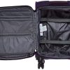 41bFdk73YbL._AC_.jpg Amazon Basics Valise à roulettes souple et matelassée Belltown - 52 cm, Violet