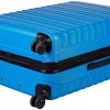 41bbWm1sx9L._AC_.jpg Amazon Basics Valise de voyage à roulettes pivotantes, Bleu clair, 78 cm