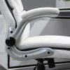 41eEwPtRWnL._AC_.jpg Fauteuil de bureau manager gaming style baquet racing dossier assise capitonné revêtement synthétique blanc noir