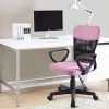 41fCU8eek8L._AC_.jpg Medium Dos en Maille Home Chaise de Bureau Executive Ordinateur Hauteur réglable pivotant Chaise de Bureau - Rose-2