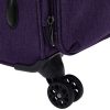 41gnltAZN8L._AC_.jpg Amazon Basics Valise à roulettes souple et matelassée Belltown - 52 cm, Violet