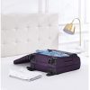 41hYyDRE-DL._AC_.jpg Amazon Basics Valise à roulettes souple et matelassée Belltown - 52 cm, Violet