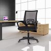 41lgbOgrCyL._AC_.jpg Chaises de bureau noires Chaise de bureau exécutif Fauteuil de travail ergonomique réglable Fauteuil rembourré et confortable