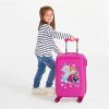 41m315PjCxL._AC_.jpg Disney Frozen La Reine des Neiges Sparkle Like Magic Valise Trolley Cabine Rose 37x55x20 cms Rigide ABS Serrure à combinaison 33L 2,6Kgs 4 roues doubles Bagage à main