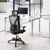 41mOOWZtLsS._AC_.jpg Aiivsit Chaise de Bureau Ergonomique Fauteuil Bureau Support Lombaire réglable Pieds Amovibles Appuie-tête réglable 2D Fonction d'inclinaison verrouillable, Capacité Maximale 150kg