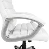 41mqed12tkL._AC_.jpg TecTake Chaise de Bureau Fauteuil de Direction Hauteur réglable | Design ondulé | diverses Couleurs au Choix (Blanc | no. 402151)