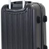 41oGUcelYgL._AC_.jpg Valise Trolley Cabine 55cm - ALISTAIR Sécure - ABS Ultra légère et résistante - 4 Roues - Couleur spéciales - Marque française - Noir