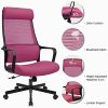 41oMMB0ZKdS._AC_.jpg MELOKEA Chaise Bureau, Fauteuil Bureau, Chaise Ergonomique avec Appui-Tête et Soutien Lombaire, Fauteuil Ergonomique Réglable en Hauteur avec Dossier Inclinable, Charge Max 150kg (Violet)