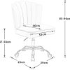 41wGkqsFilS._AC_.jpg Multistore 2002 Fauteuil de bureau ergonomique pivotant à 360° Vert