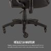 41wsy6S9nL._AC_.jpg Corsair T1 Race - Fauteuil Gaming de bureau en similicuir, montage facile, ergonomique, hauteur réglable et accoudoirs 4D, confortable avec dossier inclinable - Noir