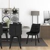 41y6cUaqKqL._AC_.jpg EUGAD Lot de 4 Chaises de Salle à Manger en Velours et Bois,Chaises Multi-Usage dans la Salon/la Cuisine/la Chambre,0656BY-4 Noir