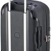 41zaPCEIQGL._AC_.jpg Delsey Paris - Clavel - Valise Trolley Cabine Extensible 4 Doubles Roues, 55 cm - Noir