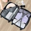 511FiODh4vL._AC_.jpg Todeco - Set de Valises, Bagages pour Voyage - Matériau: Plastique ABS - Roues: 4 Roues à Rotation 360° - Coins protégés, 51 61 71 cm, Bleu Ciel, ABS