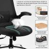515OU931xS._AC_.jpg Chaise de Bureau EPLUS LIVING, Fauteuil Bureau Ergonomique avec Dossier Respirante Réglable,Coussin Elastique Imperméable,Accoudoirs Relevables,Appui-tête,Support Lombaire Piètement en Acier Rigide