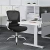 516j7vrizL._AC_.jpg Komene Chaise de Bureau Ergonomique Fauteuil de Ordinateur Portable Avec Accoudoir Rabattable Chaise Pivotante avec Accoudoirs Ajustables et Support Lombaire Réglable en Blanc.
