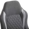 517thYvvjEL._AC_.jpg Fauteuil de Bureau Massant Chaise Pivotant Hauteur Réglable Grand Confort 6 Points de Massage avec Télécommode 64 x 68,5 x 116,5-124 cm Gris
