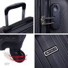 518anmh5UfL._AC_.jpg ITACA - Valise Trolley 66 cm en ABS. Rigide et Légère. Poignée Télescopique, 2 Anses Rétractables, 4 Roues. Taille Moyenne. Cadenas à Combinaison T71560, Color Anthracite