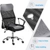 51C8e0dLHgL._AC_.jpg Yaheetech Chaise de Bureau Executive Ordinateur Dossier Haut Fauteuil de Bureau Pivotant Réglable en Hauteur pour Etude Studio Chambre Gris